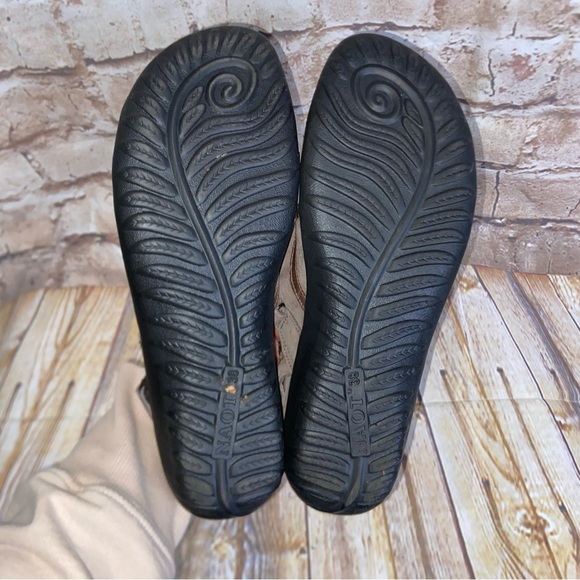 Naot Rongo Mary Jane Slingback Brown Leather Shoes Size 38 (7-7.5) - Picture 7 of 8